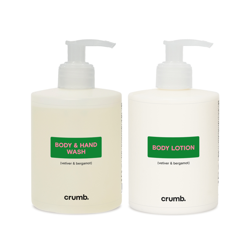 Body set #1 (гель душ, лосьйон) — Vetiver & Bergamot