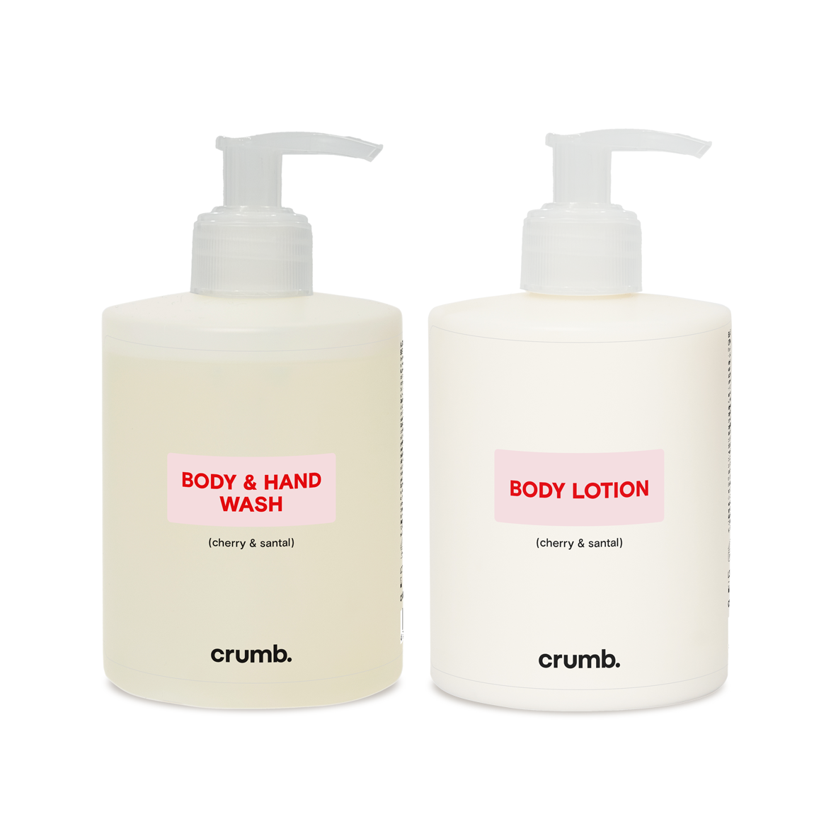 Body set #1 (гель душ, лосьйон) — Cherry & Santal